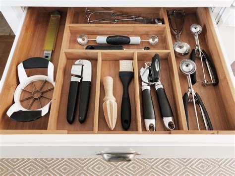 Organized Kitchen Drawer | Neatly Designed | Kitchen drawer ...