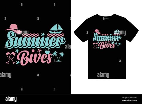 Summer t-shirt design Stock Vector Image & Art - Alamy