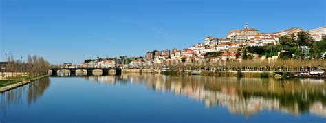 Images of Portugal | Coimbra and the river Mondego. Portugal