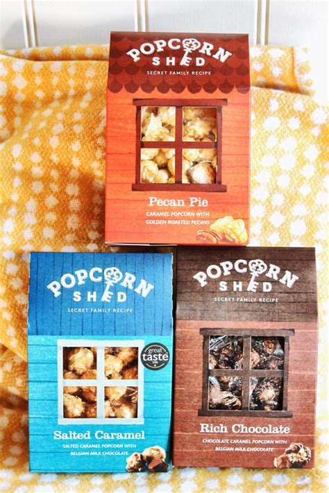 Popcorn Shed seriously scrumptious popcorn handmade in Britain - DESTINATION DELICIOUS