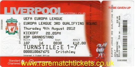 Liverpool Fc Tickets