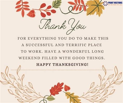 Print Vectors on Instagram: “👉THANKSGIVING MESSAGES FOR COLLEAGUES AND ...