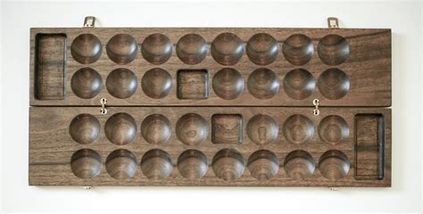 Hand Made Bao Board - An African Game Similar To Mancala by Creative ...