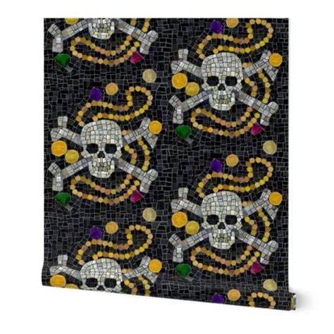 Pirate Treasure Wallpaper | Spoonflower