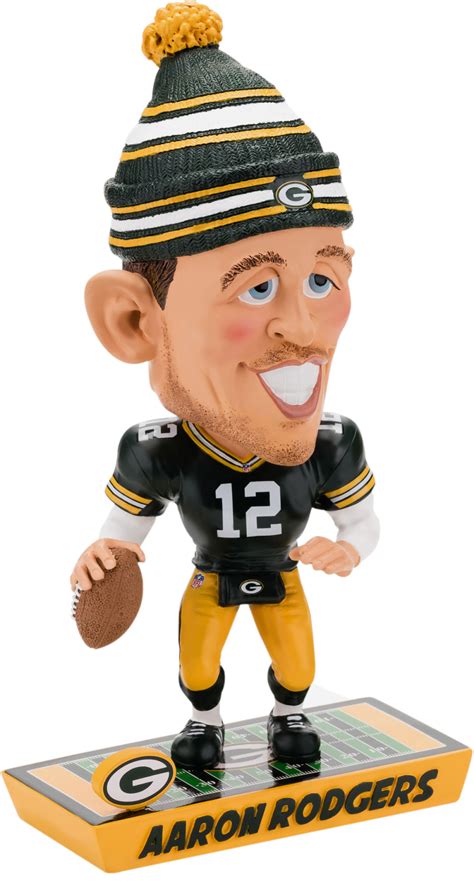 Green Bay Packers Aaron Rodgers Caricature Bobblehead 190163989394 | eBay