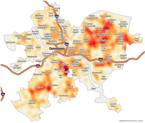 Pittsburgh Crime Map - GIS Geography