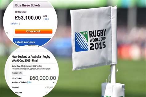 Rugby World Cup final tickets on sale for £60,000 EACH ahead of ...