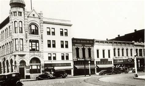 Partial view of Courthouse Square in Carthage, Missouri (300 S. Grant ...