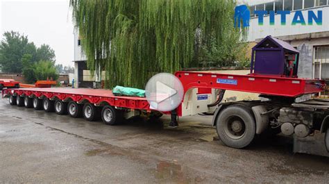 10 Axle Extendable Lowbed Trailer for Sale Price in Vietnam