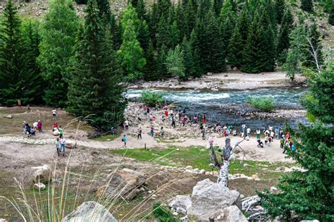 Landscape of Keketuohai Scenic Spot in Xinjiang Stock Image - Image of ...