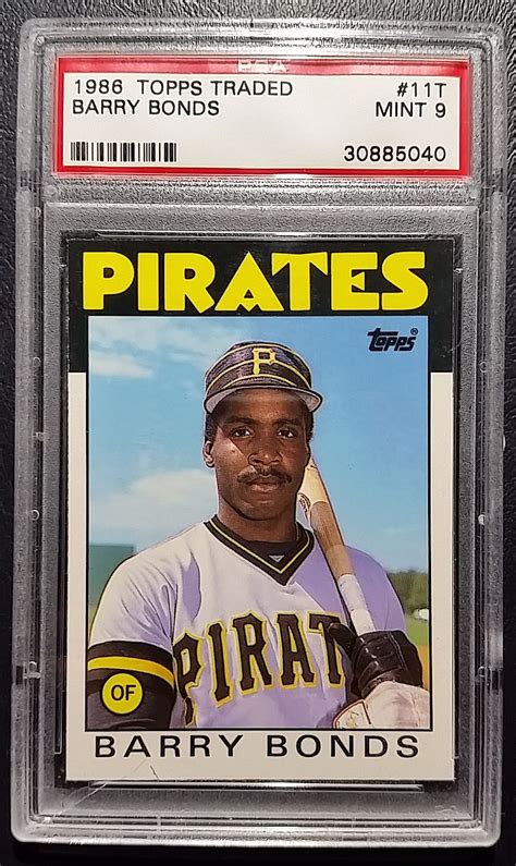 Barry Bonds Baseball Card Pirates | roslonekyatayata