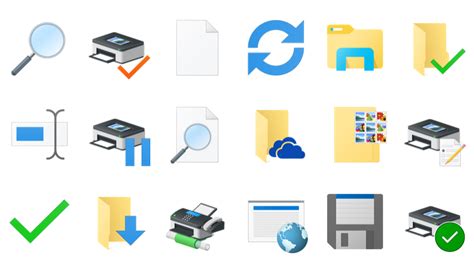 Download icons from Windows 10 build 10147