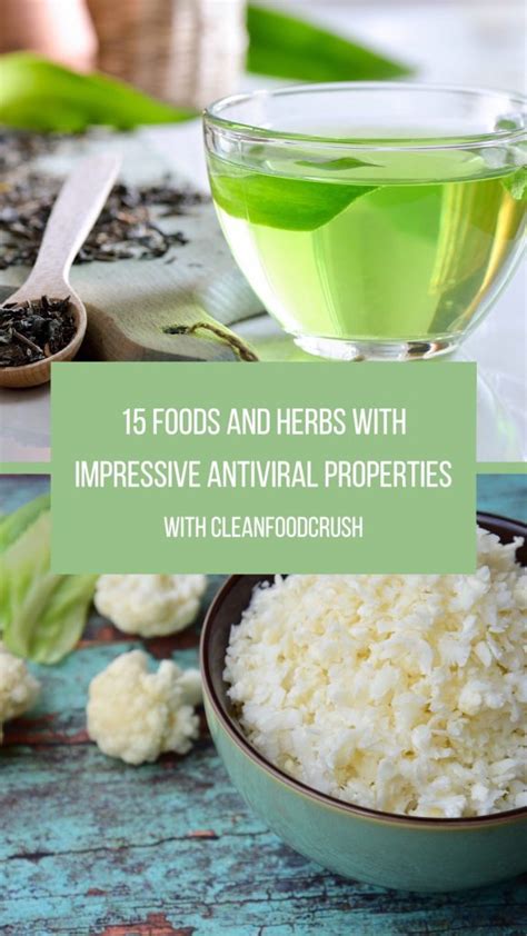 15 Foods and Herbs with Impressive Antiviral Properties! | Clean Food Crush