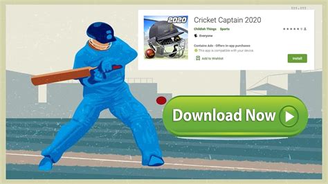 🔥 New Cricket Game launched : Cricket Captain 2020 Released Android ...