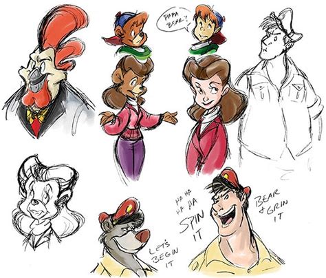 Illustration: Classic Disney Animals Drawn As Humans | Bit Rebels