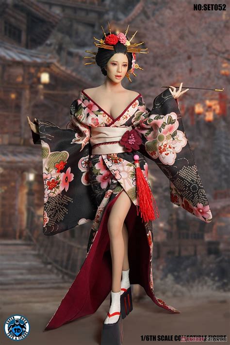 Oiran Costume & Head Set (Fashion Doll) Other picture7 Geisha Costume, Geisha Art, Couture Gowns ...