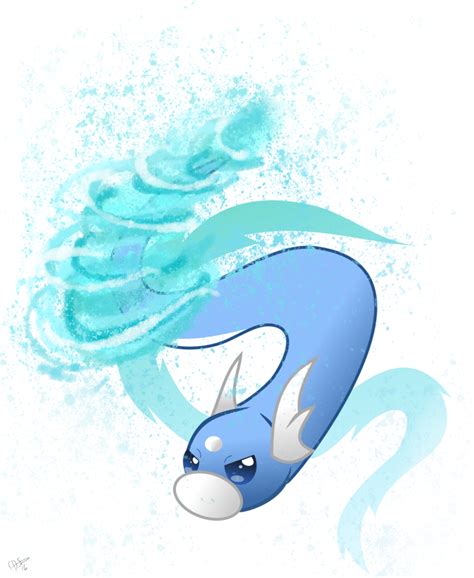 #147 Dratini used Aqua Tail and Extreme Speed! | Game-Art-HQ