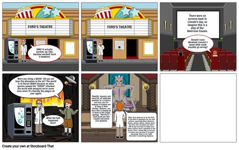 A time machine invention! Storyboard por 47bbf7fe