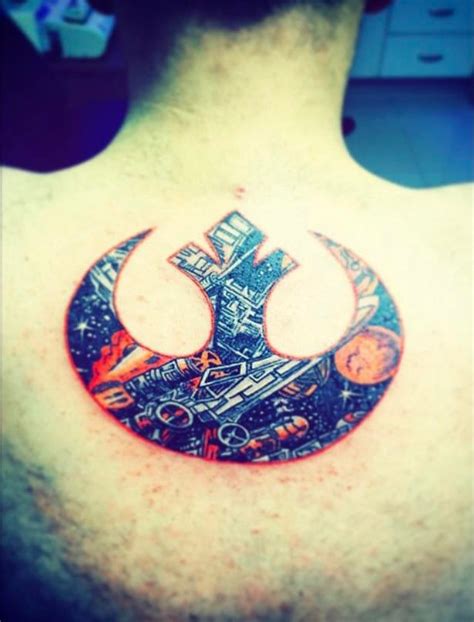 My rebellion logo tattoo : StarWars