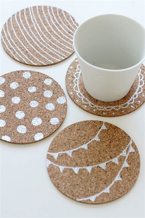 26 Unique & Cool DIY Coasters Design Ideas