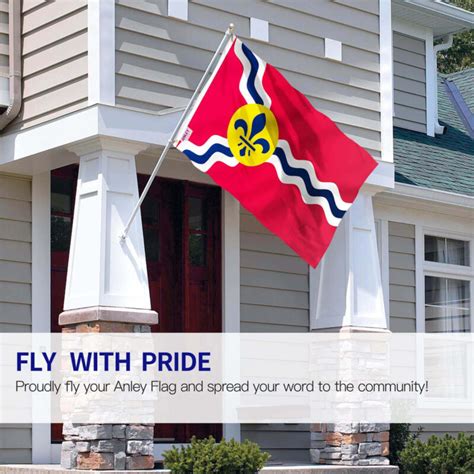 Fly Breeze 3x5 Foot Saint Louis Missouri Flags - Anley Flags