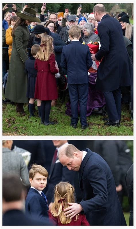 The wales family gathered at st mary magdalene church for christmas ...