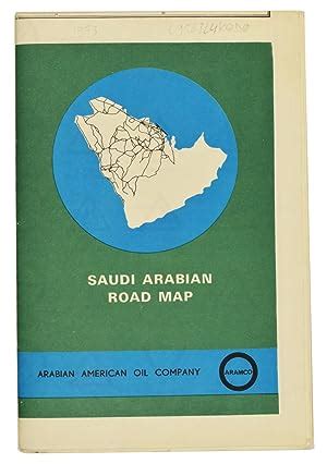 Saudi Arabian Road Map. by [Aramco]. | Antiquariat INLIBRIS Gilhofer Nfg. GmbH