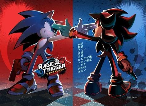 Sonic and Shadow | Sonic the Hedgehog | Hedgehog, Sonic the hedgehog, Sonic