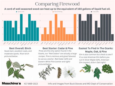 Fire Wood Types - Maschino's
