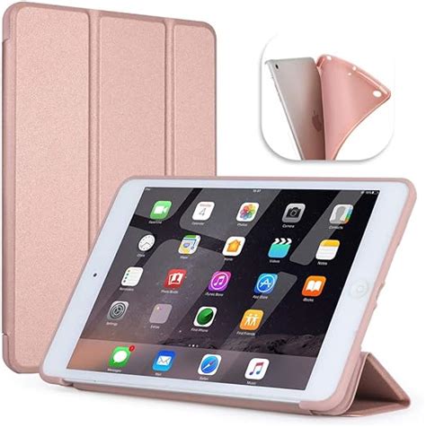 FST Case for iPad Mini 5 (2019 Model 5th Generation), Slim Lightweight Smart Soft Back Cover ...