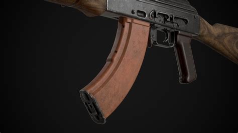 3D model AKM-AK74 Attachments Vol 01 VR / AR / low-poly | CGTrader