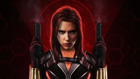 Black Widow Movie Art Wallpaper,HD Superheroes Wallpapers,4k Wallpapers ...