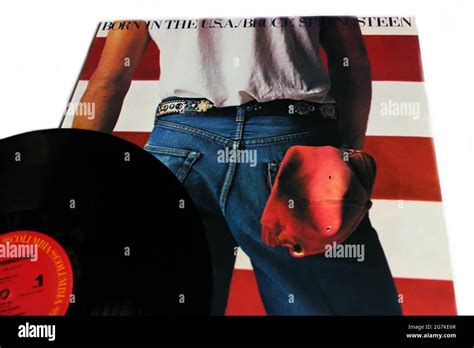 Bruce springsteen born in the usa cover hi-res stock photography and ...