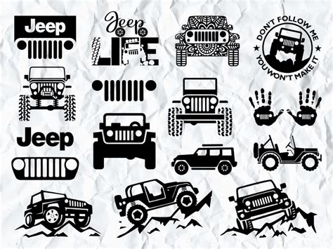 Best Seller Jeep SVG PNG DXF EPS Vector Bundle | Vectorency | Jeep stickers, Jeep art, Jeep drawing