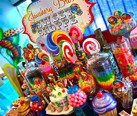 Candy Land theme parties! The ultimate rainbow candy & dessert sweet t ...