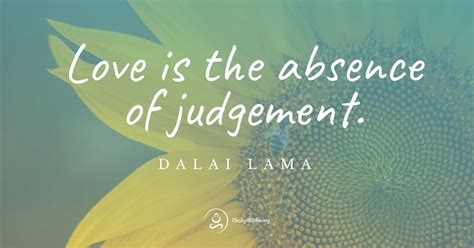 Love Is The Absence of Judgement: Meaning and Explanation