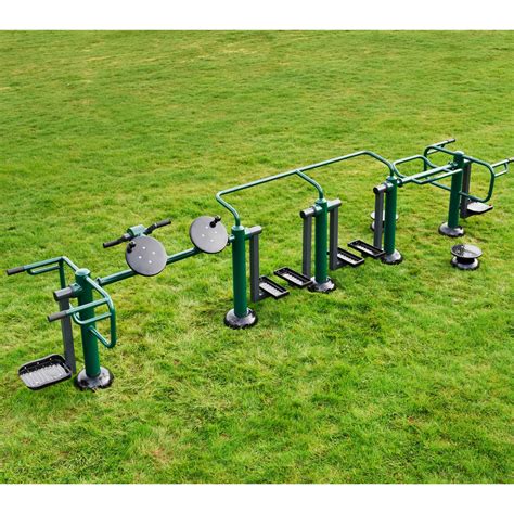 Active 8 Outdoor Multi-Gym Exercise Equipment Fitness Unit