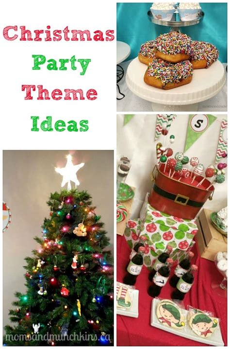 Christmas Party Themes - Moms & Munchkins