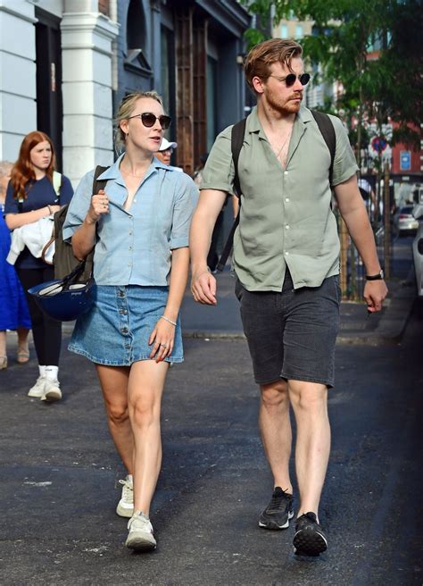 SAOIRSE RONAN and Jack Lowden Riding Bikes Out in London 07/31/2022 – HawtCelebs