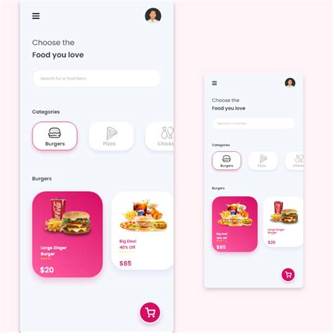 Foodpanda App Design on Behance