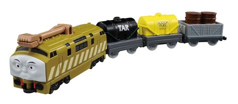 Diesel 10 with three Freight Cars | Tomica Thomas and Friends Wiki | Fandom