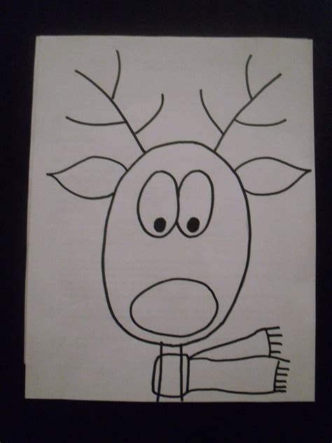 How+to+draw+a+reindeer+015.JPG (1200×1600) | Reindeer drawing ...