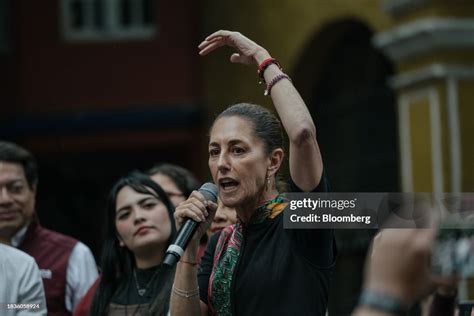 Claudia Sheinbaum, former mayor of Mexico City and presidential... News ...