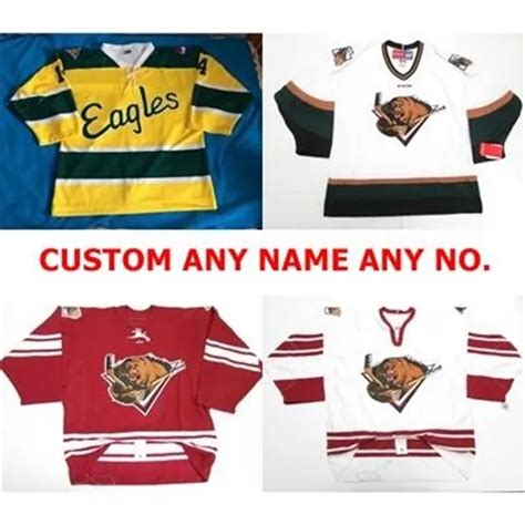 ECHL Utah Personalized Grizzlies Jersey Custom Mens Womens Kids Ice ...