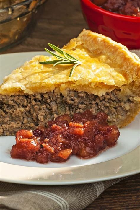 French Canadian Tourtiere Meat Pie Recipe with Ground Pork, Ground Beef ...