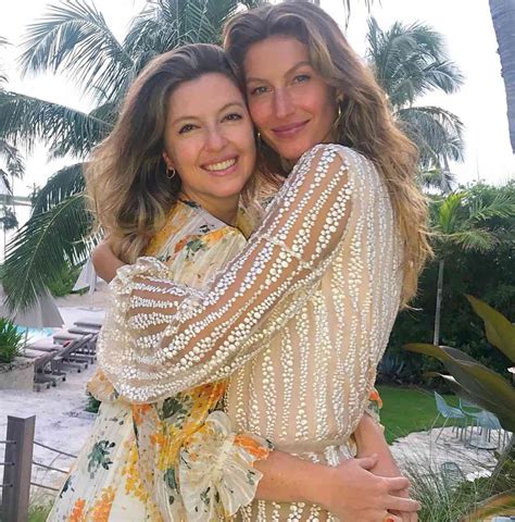 Gisele Wishes Her Twin a Happy Birthday