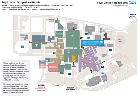 Royal United Hospitals Bath | Maps