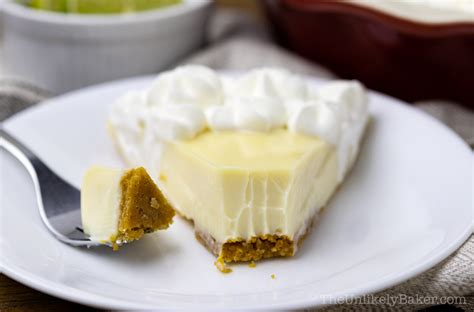 Calamansi Pie Recipe - The Unlikely Baker®