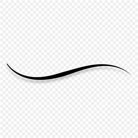 Curved Line Vector Art PNG, A Curved Line Drawing, Wing Drawing, Curved Lines, Line Drawing PNG ...