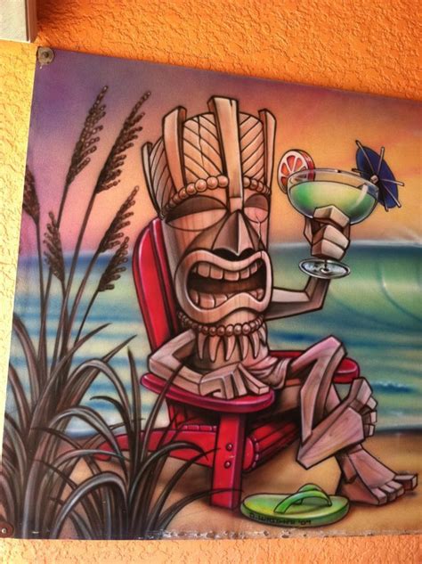 Cheers | Tiki tattoo, Tiki art, Hawaiian tiki